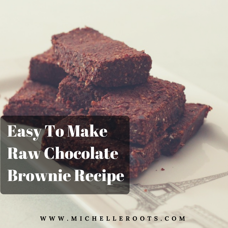 Easy To Make Raw Chocolate Protein Bar Recipe