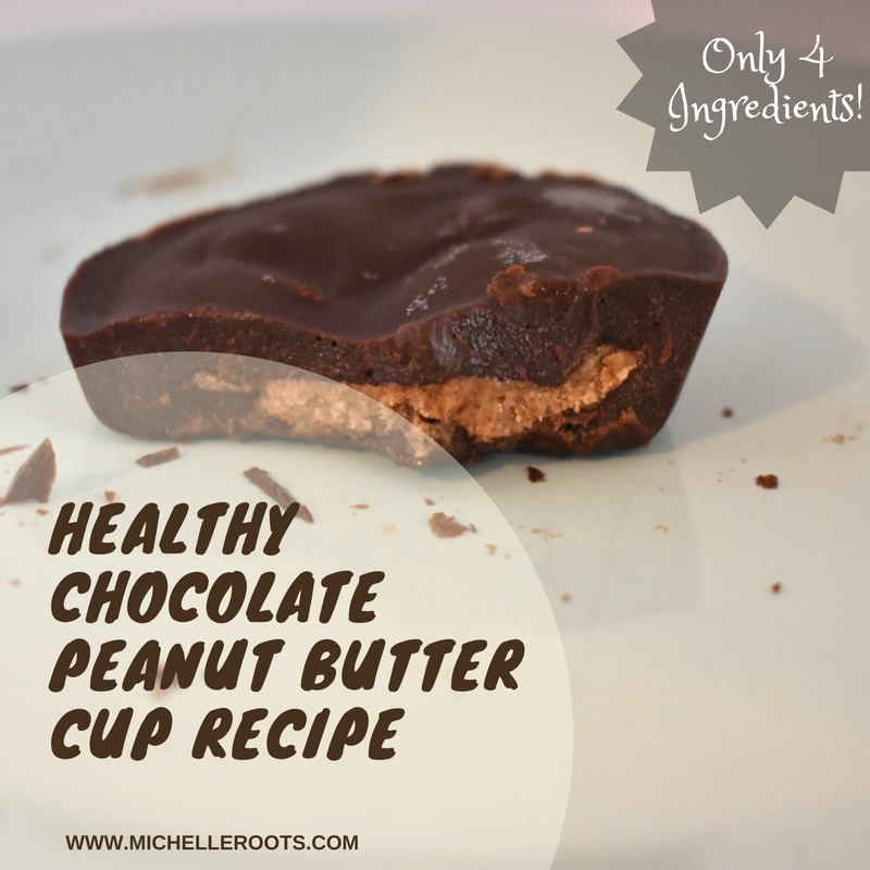 Healthy Chocolate Peanut Butter Cup Recipe