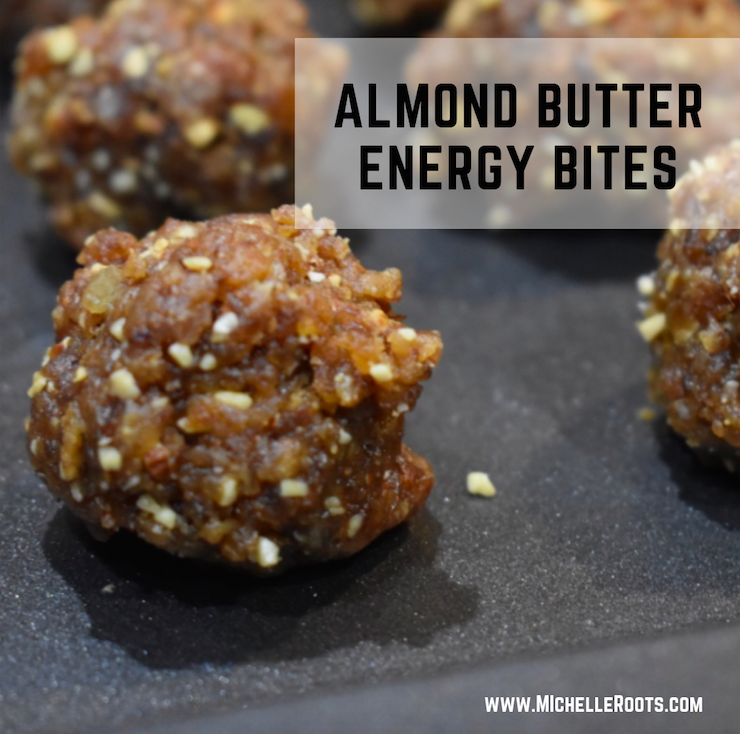 Healthy Snacks – Almond Butter Energy Bites
