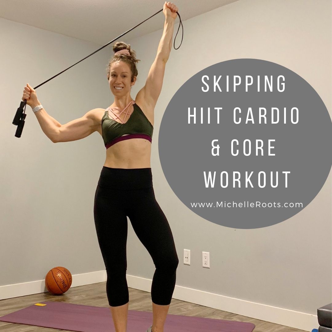 Skipping Rope HIIT Cardio & Core Workout