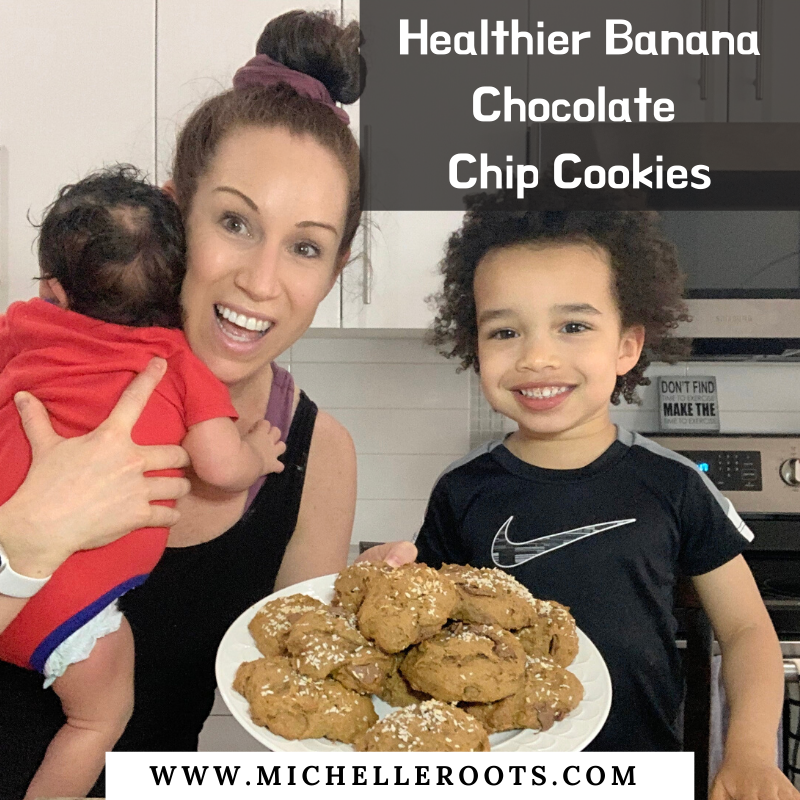Healthier Banana Chocolate Chip Cookies – Toddler Approved